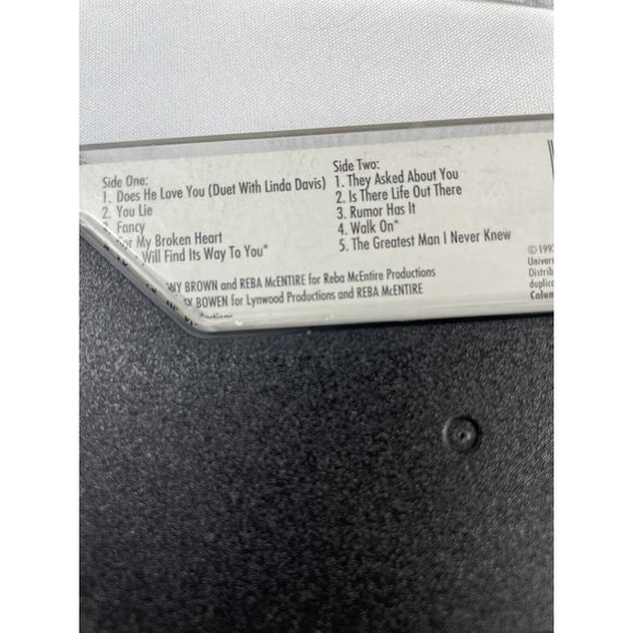 Reba McEntire Greatest Hits Volume Two Music Cassette TESTED & WORKS MCA - Picture 4 of 8